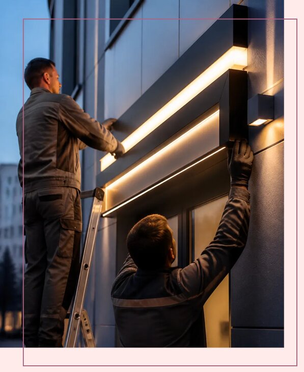 Световые вывески для улицы в Реутове от 19461 р. | Аванза-Ртв
