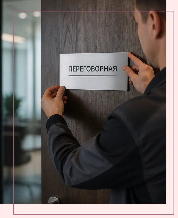 Табличка на дверь с режимом работы в Реутове от 3642 р. | Аванза-Ртв